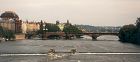 Strassenbahnen auf den Prager Brücken:
Most legií