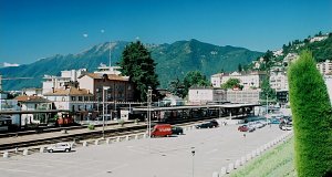 Der Bahnhof von Locarno 