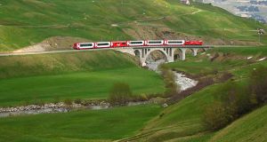 On the tracks of the Glacier Express - the Furka-Oberalp-Bahn