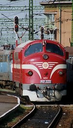 NOHAB Diesellokomotive M61 020, als die Baureihe noch im Betrieb war
