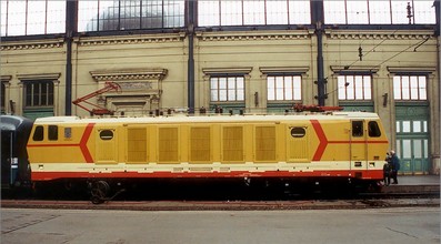 Az FS E492 004-es villamos mozdonya